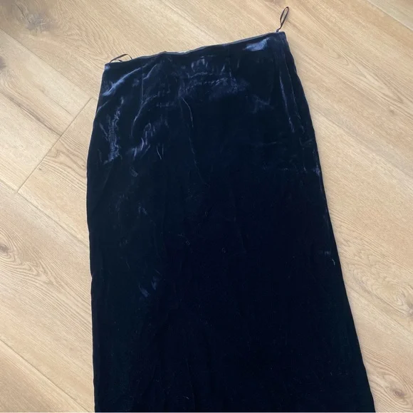 Cedric Charlier Velvet Skirt Sz 38 - Picture 4 of 8